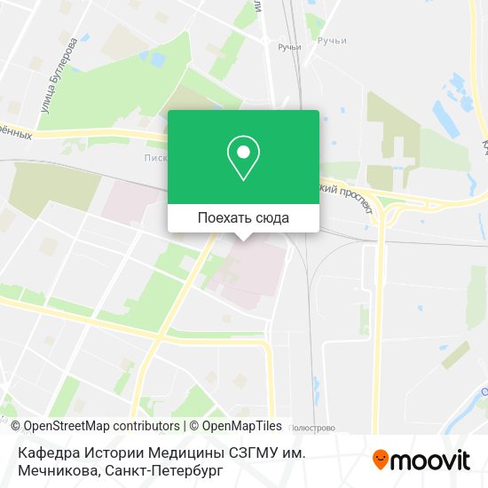 Карта Кафедра  Истории Медицины  СЗГМУ им. Мечникова