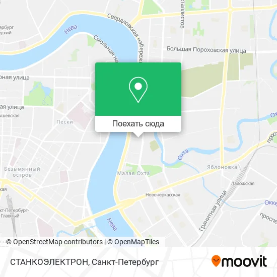 Карта СТАНКОЭЛЕКТРОН