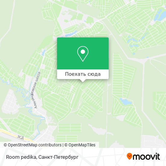 Карта Room pedika