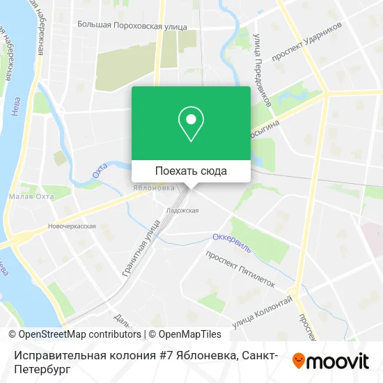 Карта Исправительная колония #7  Яблоневка