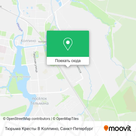 Карта Тюрьма Кресты В Колпино