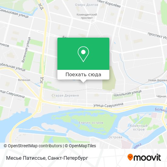 Карта Месье Патиссье