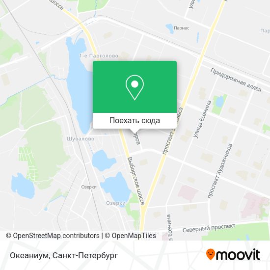 Карта Океаниум