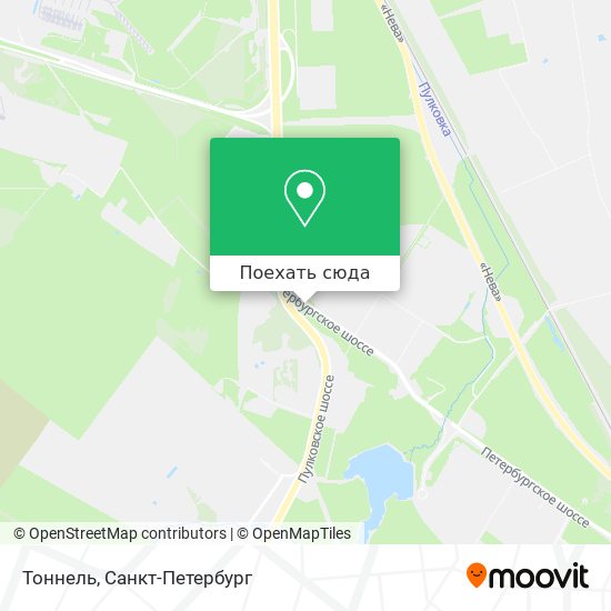 Карта Тоннель