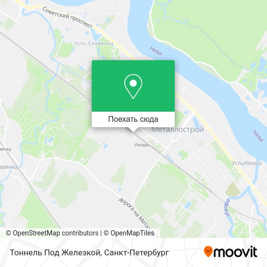 Карта Тоннель Под Железкой