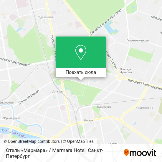 Карта Отель «Мармара» / Marmara Hotel