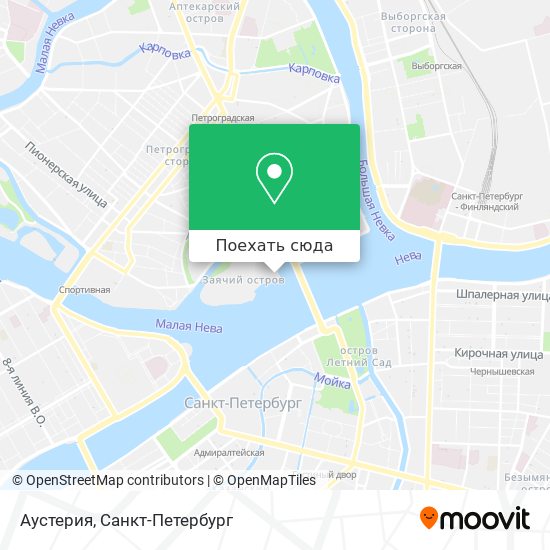 Карта Аустерия