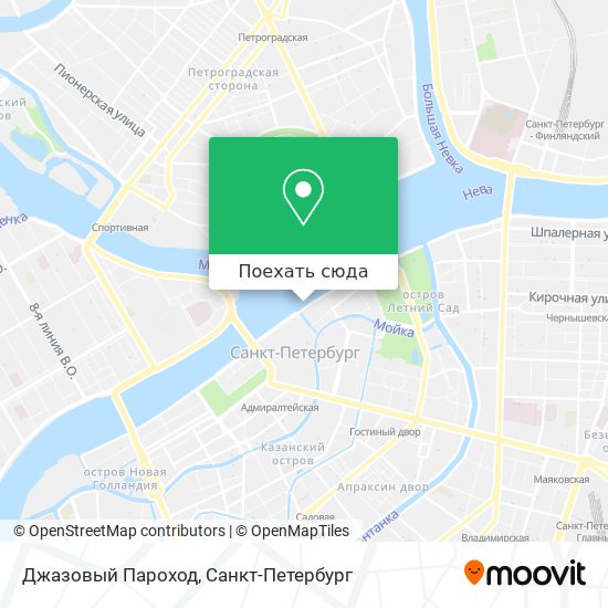 Карта Джазовый Пароход