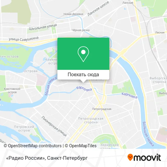 Карта «Радио России»