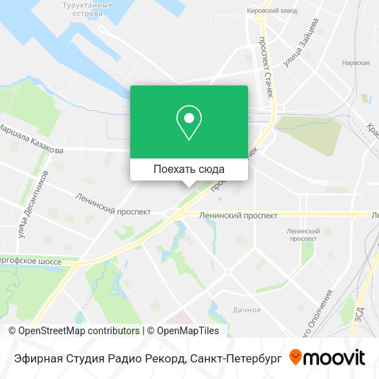 Карта Эфирная Студия Радио Рекорд