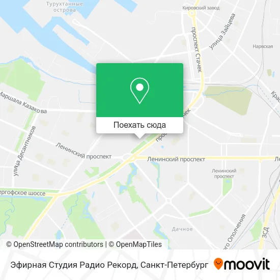 Карта Эфирная Студия Радио Рекорд