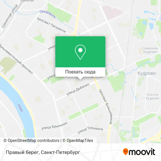 Карта Правый берег