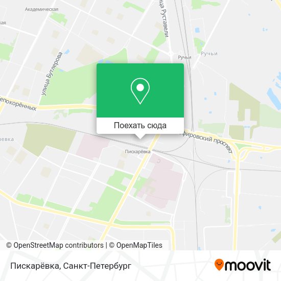 Карта Пискарёвка