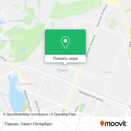 Карта Парнас