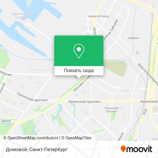 Карта Домовой