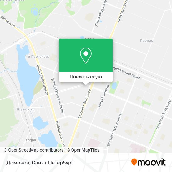 Карта Домовой