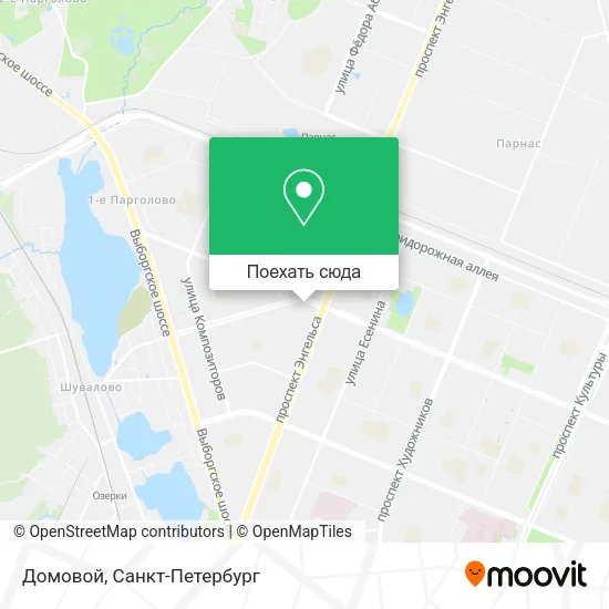 Карта Домовой