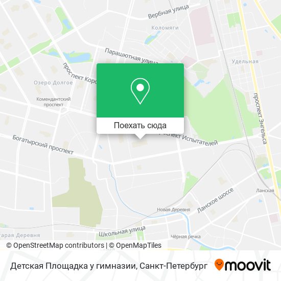 Карта Детская Площадка у гимназии