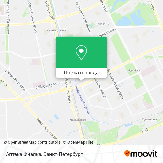 Карта Аптека Фиалка