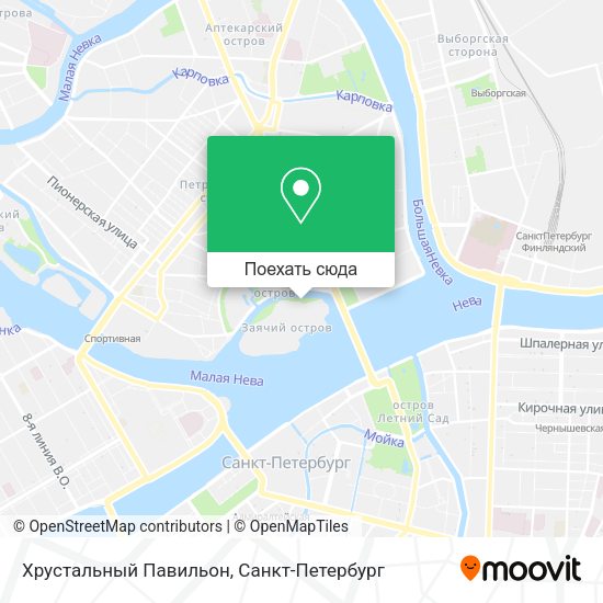 Карта Хрустальный Павильон