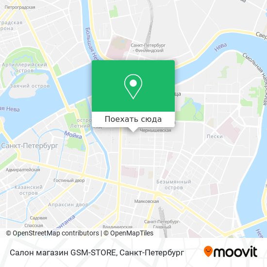 Карта Салон магазин GSM-STORE