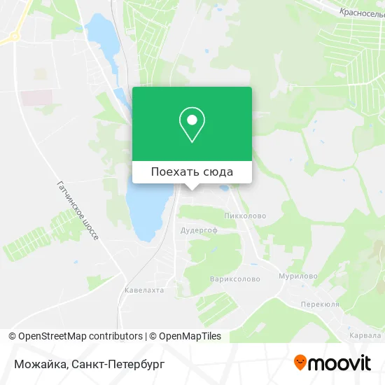 Карта Можайка