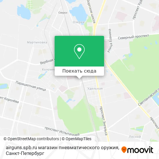 Карта airguns.spb.ru магазин пневматического оружия