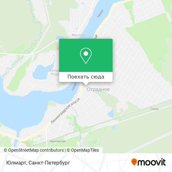 Карта Юлмарт