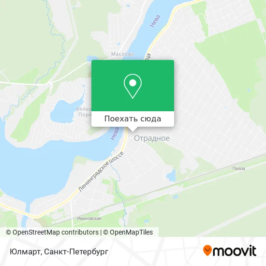 Карта Юлмарт