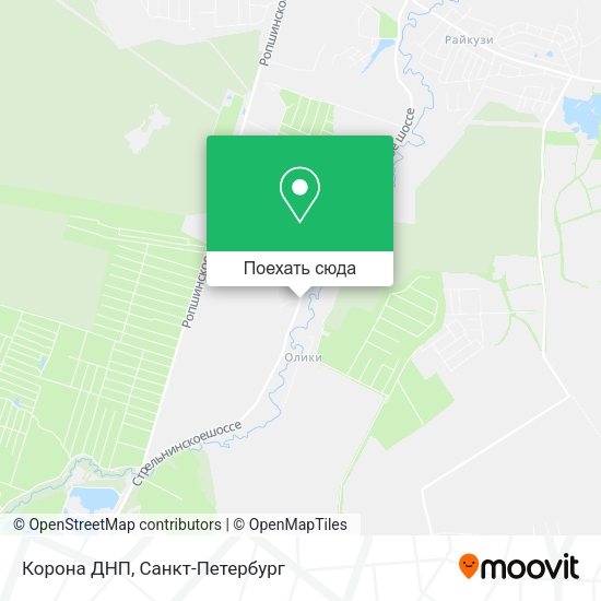 Карта Корона ДНП