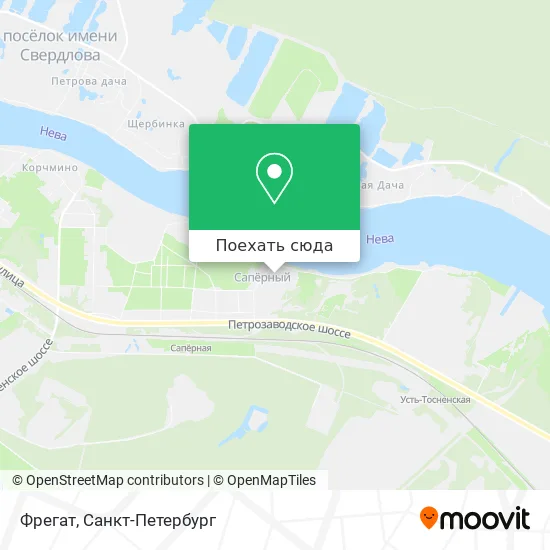 Карта Фрегат