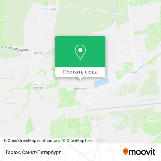 Карта Гараж