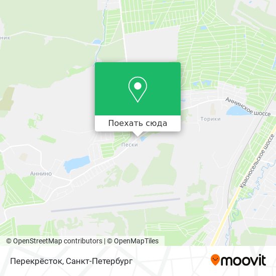 Карта Перекрёсток