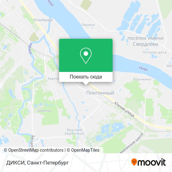 Карта ДИКСИ