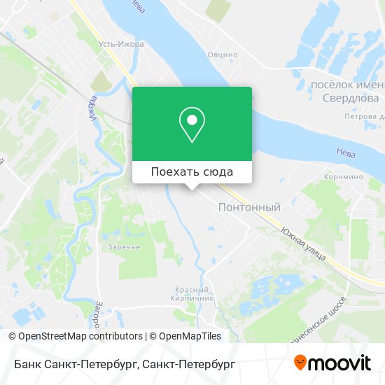 Карта Банк Санкт-Петербург