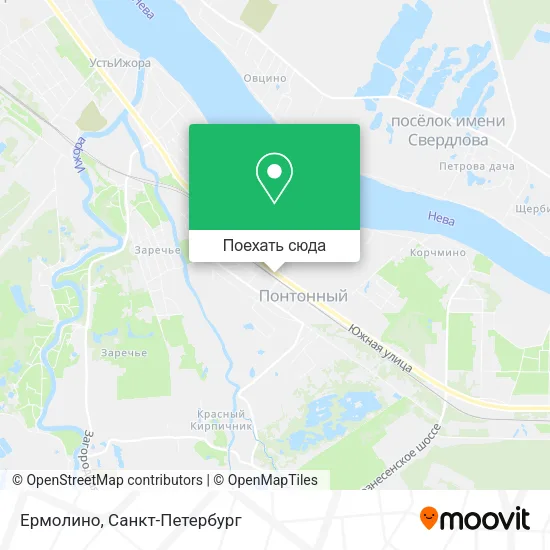Карта Ермолино