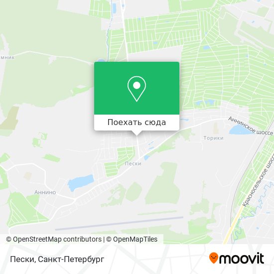Карта Пески