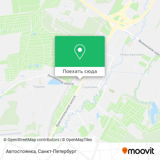 Карта Автостоянка