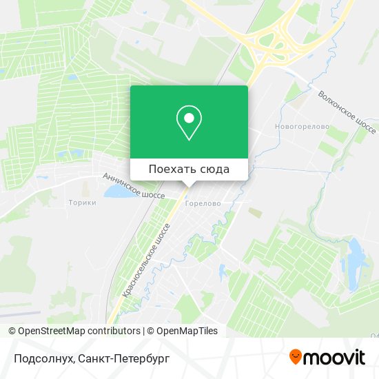 Карта Подсолнух