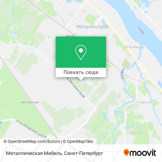 Карта Металлическая Мебель