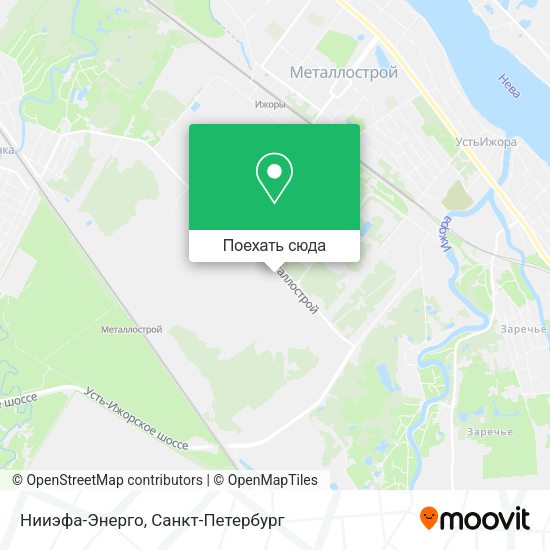 Карта Нииэфа-Энерго