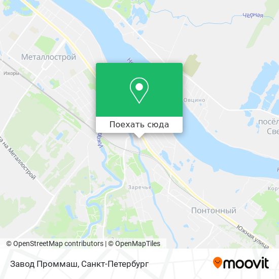 Карта Завод Проммаш