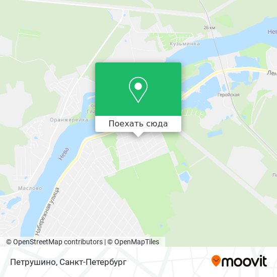 Карта Петрушино