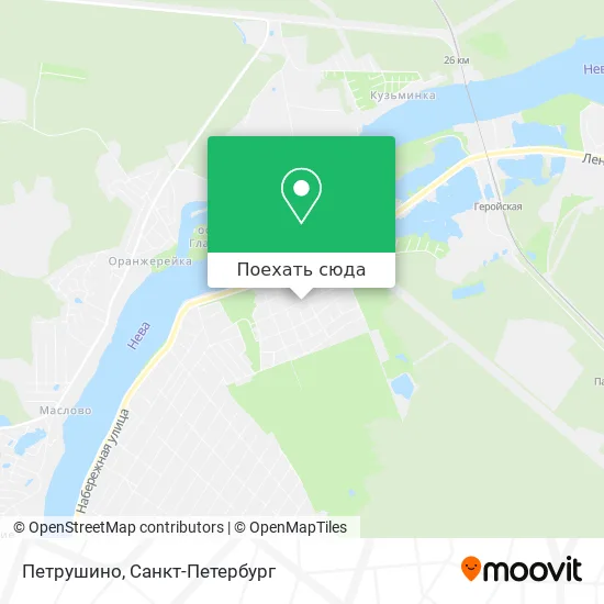 Карта Петрушино