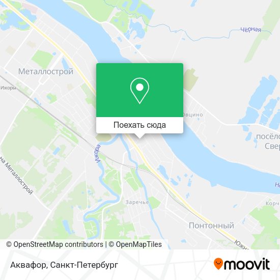 Карта Аквафор