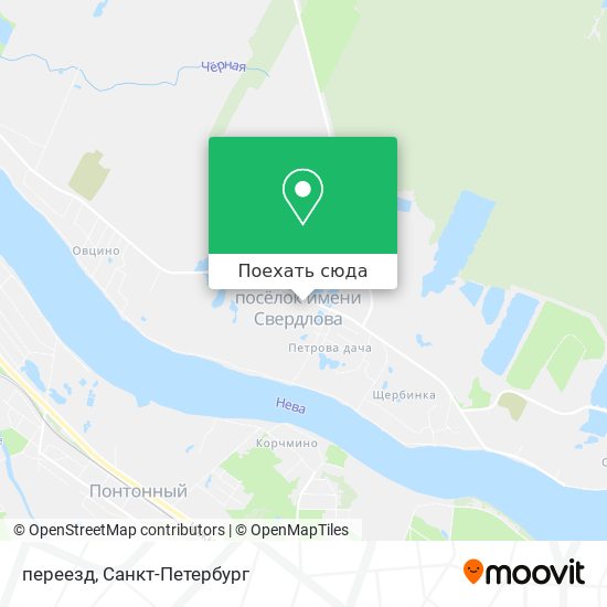Карта переезд