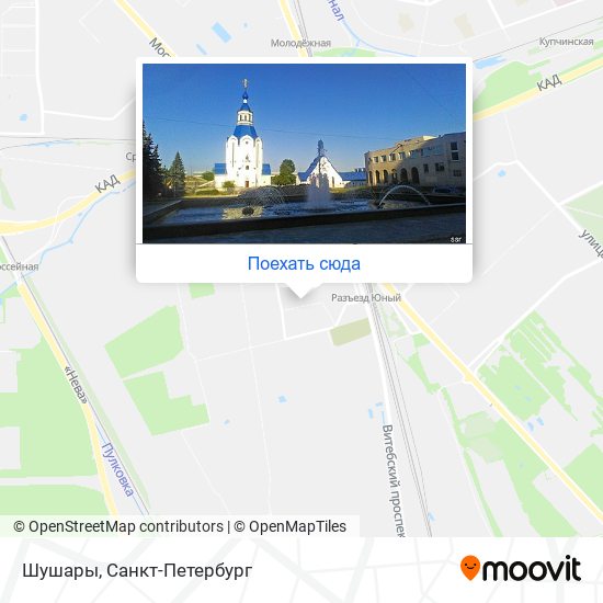 Карта Шушары