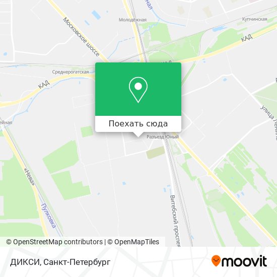 Карта ДИКСИ