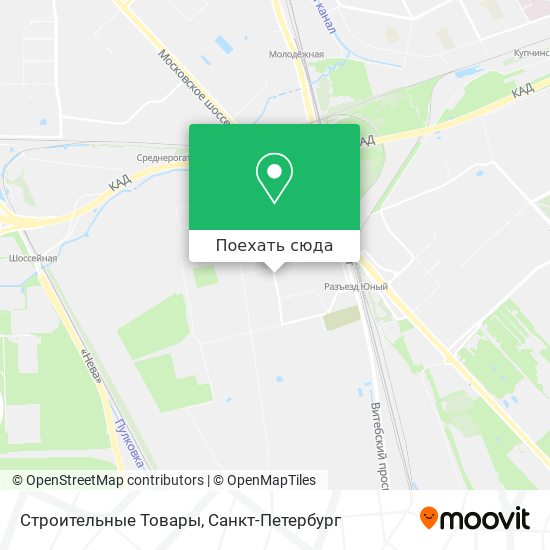Карта Строительные Товары