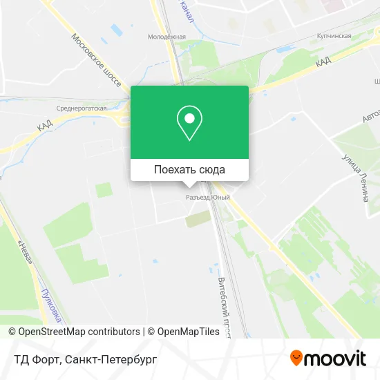 Карта ТД Форт